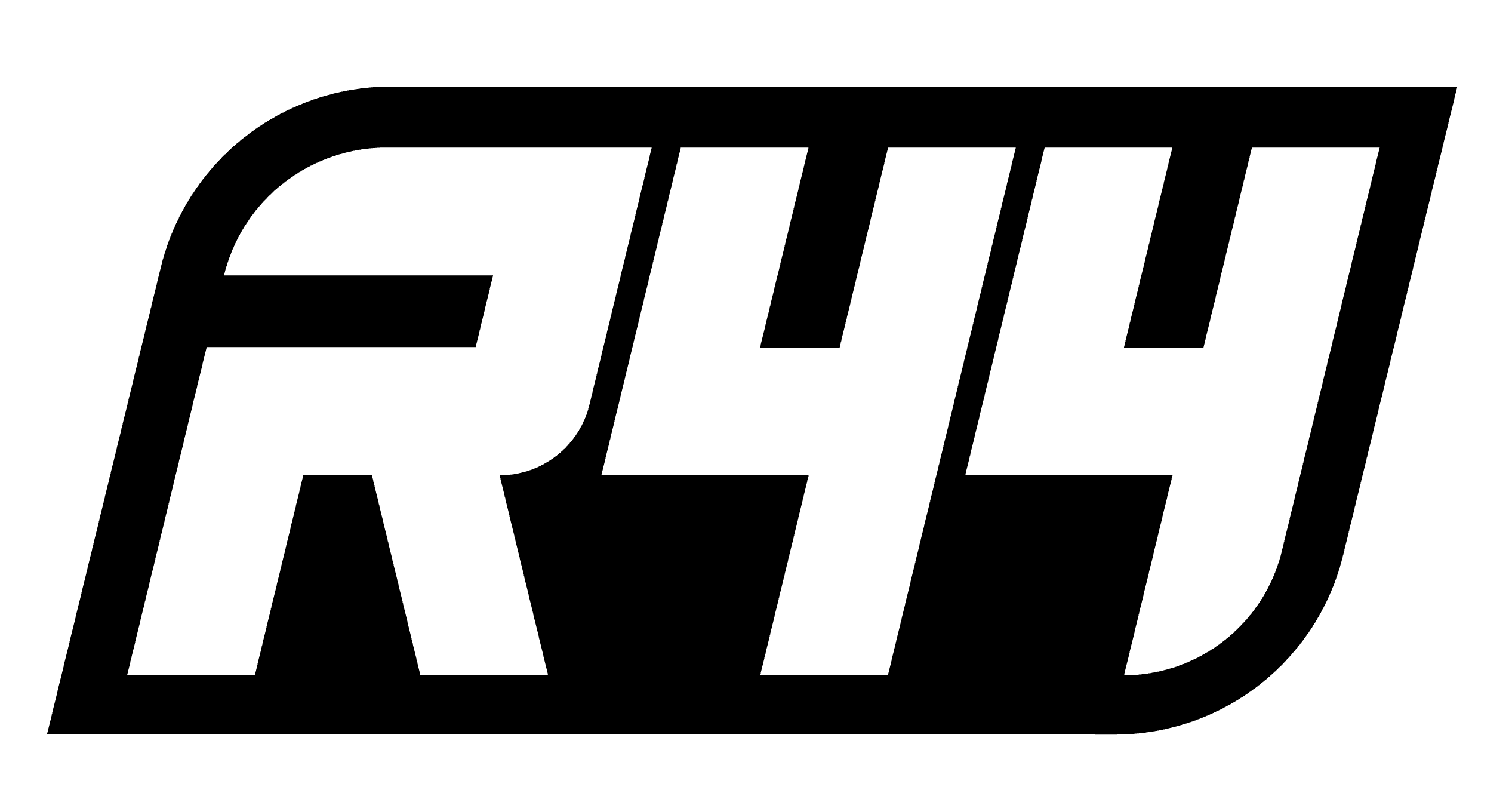 R44 Short Logo Black PNG