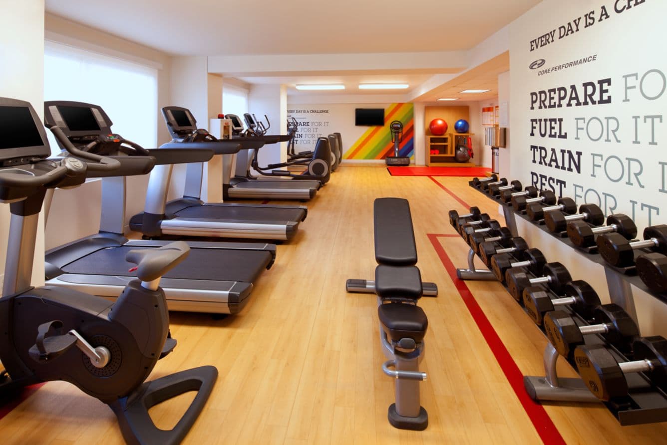 Sheraton Fairplex La 25 Gym View